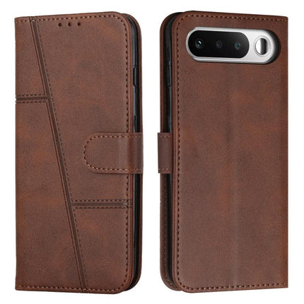 Stitching Calf Texture Buckle Leather Phone Case, For Realme 16T 5G, For Realme P4 Power 5G, For Realme 16 5G, For Realme 16 Pro+ 5G