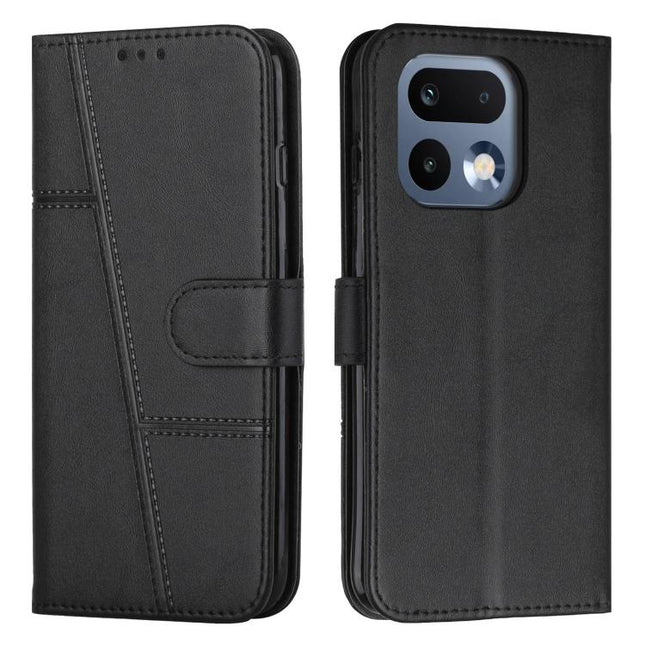Stitching Calf Texture Buckle Leather Phone Case, For Realme 16 Pro 5G, For Realme C85 5G / 15x 5G India, For Realme C85 Pro 4G, For Realme 15T 5G