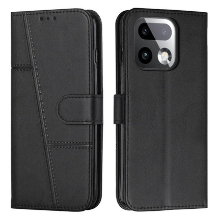 Stitching Calf Texture Buckle Leather Phone Case, For Realme 16T 5G, For Realme P4 Power 5G, For Realme 16 5G, For Realme 16 Pro+ 5G
