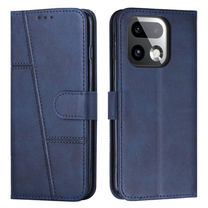 Stitching Calf Texture Buckle Leather Phone Case, For Realme 16T 5G, For Realme P4 Power 5G, For Realme 16 5G, For Realme 16 Pro+ 5G