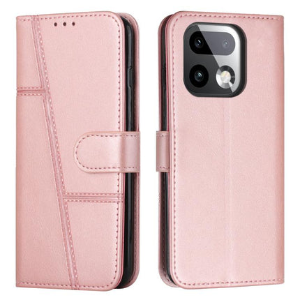 Stitching Calf Texture Buckle Leather Phone Case, For Realme 16T 5G, For Realme P4 Power 5G, For Realme 16 5G, For Realme 16 Pro+ 5G