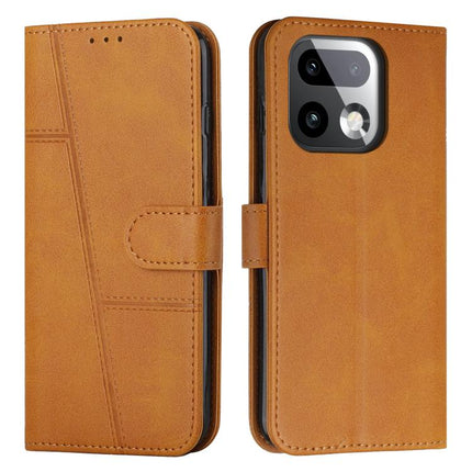 Stitching Calf Texture Buckle Leather Phone Case, For Realme 16T 5G, For Realme P4 Power 5G, For Realme 16 5G, For Realme 16 Pro+ 5G