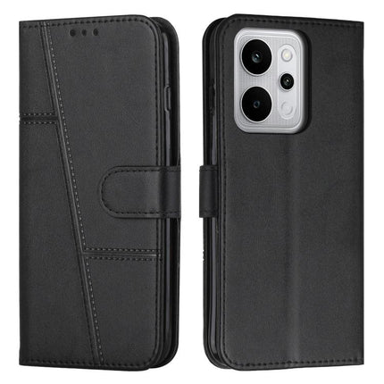 Stitching Calf Texture Buckle Leather Phone Case, For Realme 16T 5G, For Realme P4 Power 5G, For Realme 16 5G, For Realme 16 Pro+ 5G