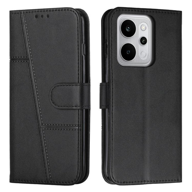 Stitching Calf Texture Buckle Leather Phone Case, For Realme 16T 5G, For Realme P4 Power 5G, For Realme 16 5G, For Realme 16 Pro+ 5G