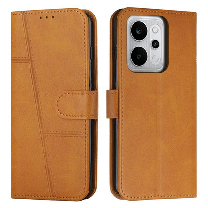 Stitching Calf Texture Buckle Leather Phone Case, For Realme 16T 5G, For Realme P4 Power 5G, For Realme 16 5G, For Realme 16 Pro+ 5G