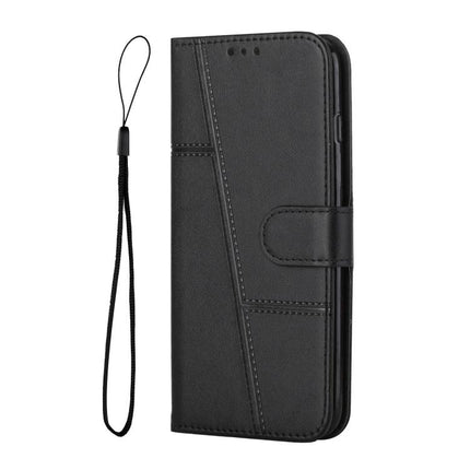 Stitching Calf Texture Buckle Leather Phone Case, For Realme 16T 5G, For Realme P4 Power 5G, For Realme 16 5G, For Realme 16 Pro+ 5G