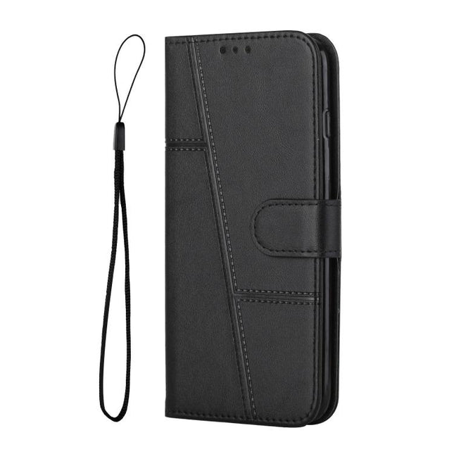 Stitching Calf Texture Buckle Leather Phone Case, For Realme 16T 5G, For Realme P4 Power 5G, For Realme 16 5G, For Realme 16 Pro+ 5G