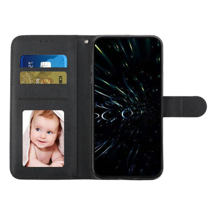 Stitching Calf Texture Buckle Leather Phone Case, For Realme 16T 5G, For Realme P4 Power 5G, For Realme 16 5G, For Realme 16 Pro+ 5G