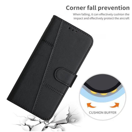 Stitching Calf Texture Buckle Leather Phone Case, For Realme 16T 5G, For Realme P4 Power 5G, For Realme 16 5G, For Realme 16 Pro+ 5G