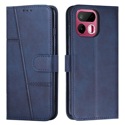 Stitching Calf Texture Buckle Leather Phone Case, For Realme 16T 5G, For Realme P4 Power 5G, For Realme 16 5G, For Realme 16 Pro+ 5G
