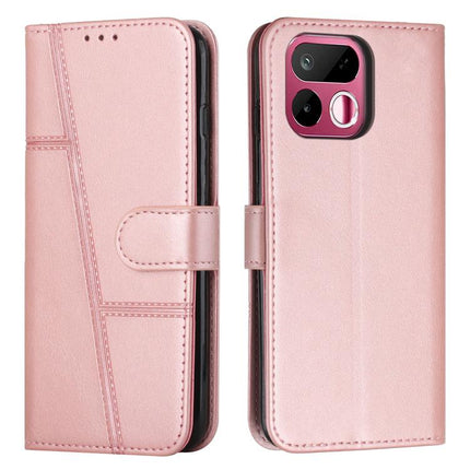 Stitching Calf Texture Buckle Leather Phone Case, For Realme 16T 5G, For Realme P4 Power 5G, For Realme 16 5G, For Realme 16 Pro+ 5G