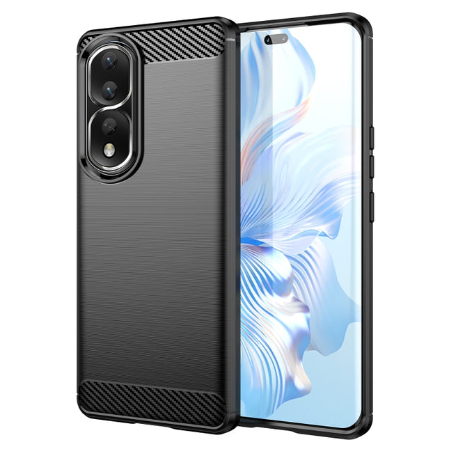 Brushed Texture Carbon Fiber TPU Phone Case, For Honor 90 Pro, For Honor X6a, For Honor X9B, For Honor 90 Lite, For Honor Play 8T, For Honor Play 50 Plus, For Honor 90 / 80, For Honor X50