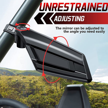 For Can-Am BRP UTV Maverick X3 Off-Road Vehicle Rearview Mirror