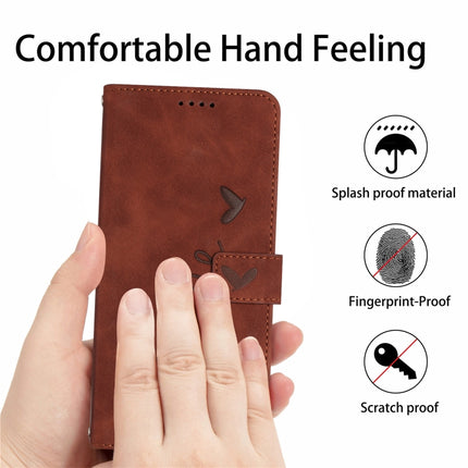 Skin Feel Heart Pattern Leather Phone Case, For Tecno Camon 20/Camon 20 Pro 4G