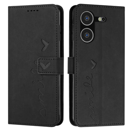 Skin Feel Heart Pattern Leather Phone Case, For Tecno Pova Neo 3, For Tecno Camon 20 Premier, For Tecno Pova 5 4G, For Tecno Camon 20 Pro 5G