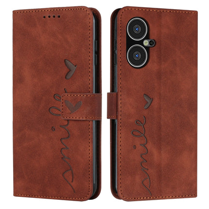 Skin Feel Heart Pattern Leather Phone Case, For Tecno Pova Neo 3, For Tecno Camon 20 Premier, For Tecno Pova 5 4G, For Tecno Camon 20 Pro 5G