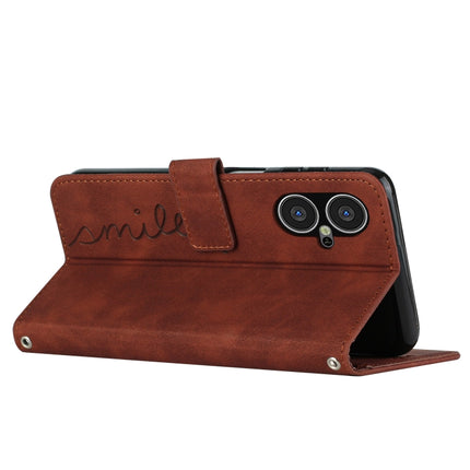Skin Feel Heart Pattern Leather Phone Case, For Tecno Pova Neo 3, For Tecno Camon 20 Premier, For Tecno Pova 5 4G, For Tecno Camon 20 Pro 5G