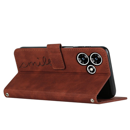 Skin Feel Heart Pattern Leather Phone Case, For Infinix Hot 30 Play NFC, For Infinix Note 30/Note 30 5G, For Infinix Note 30i, For Infinix Note 30 Pro
