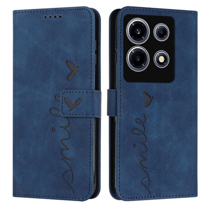 Skin Feel Heart Pattern Leather Phone Case, For Infinix Note 30 VIP, For Infinix Hot 30