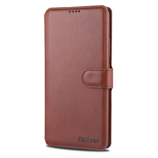 AZNS Calf Texture Horizontal Flip Leather Case, with Holder & Card Slots & Wallet & Photo Frame, For Samsung Galaxy A91 / S10 Lite, For Samsung Galaxy S20, For Samsung Galaxy S20 Plus, For Samsung Galaxy S20 Ultra, For Samsung Galaxy A71 5G������������...