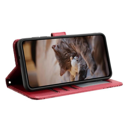Cat Embossing Pattern Leather Phone Case with Lanyard, For iPhone 16e / 17e, For iPhone 17 Pro Max, For iPhone 17 Pro, For iPhone 17
