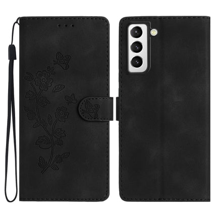 Flower Butterfly Embossing Pattern Leather Phone Case, For Samsung Galaxy A22 4G, For Samsung Galaxy A22 5G, For Samsung Galaxy S21 FE 5G, For Samsung Galaxy A02s / F02s 164