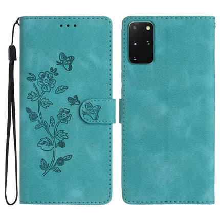 Flower Butterfly Embossing Pattern Leather Phone Case, For Samsung Galaxy A21s, For Samsung Galaxy S20 Ultra, For Samsung Galaxy S20, For Samsung Galaxy S20+