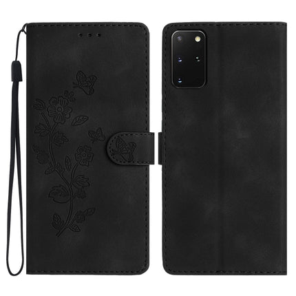 Flower Butterfly Embossing Pattern Leather Phone Case, For Samsung Galaxy A21s, For Samsung Galaxy S20 Ultra, For Samsung Galaxy S20, For Samsung Galaxy S20+