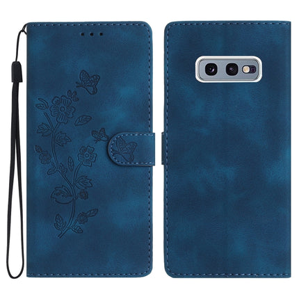 Flower Butterfly Embossing Pattern Leather Phone Case, For Samsung Galaxy A10 / M10, For Samsung Galaxy A20 / A30, For Samsung Galaxy A50, For Samsung Galaxy S10e