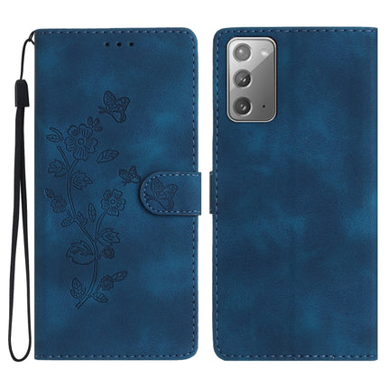 Flower Butterfly Embossing Pattern Leather Phone Case, For Samsung Galaxy A12, For Samsung Galaxy A42 5G, For Samsung Galaxy Note20 Ultra, For Samsung Galaxy Note20