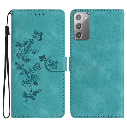 Flower Butterfly Embossing Pattern Leather Phone Case, For Samsung Galaxy A12, For Samsung Galaxy A42 5G, For Samsung Galaxy Note20 Ultra, For Samsung Galaxy Note20