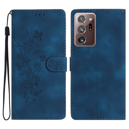 Flower Butterfly Embossing Pattern Leather Phone Case, For Samsung Galaxy A12, For Samsung Galaxy A42 5G, For Samsung Galaxy Note20 Ultra, For Samsung Galaxy Note20