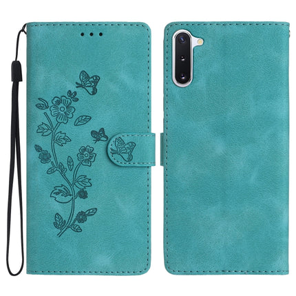 Flower Butterfly Embossing Pattern Leather Phone Case, For Samsung Galaxy A71 4G, For Samsung Galaxy A51 4G, For Samsung Galaxy A20s, For Samsung Galaxy Note10