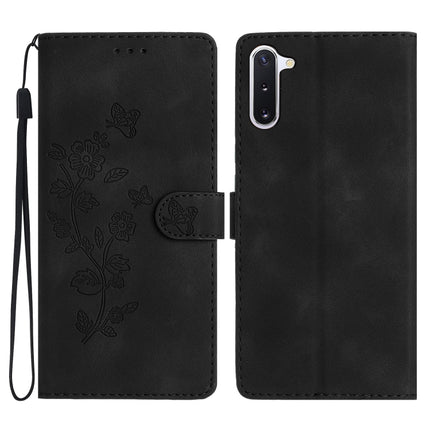 Flower Butterfly Embossing Pattern Leather Phone Case, For Samsung Galaxy A71 4G, For Samsung Galaxy A51 4G, For Samsung Galaxy A20s, For Samsung Galaxy Note10