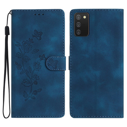 Flower Butterfly Embossing Pattern Leather Phone Case, For Samsung Galaxy A22 4G, For Samsung Galaxy A22 5G, For Samsung Galaxy S21 FE 5G, For Samsung Galaxy A02s / F02s 164