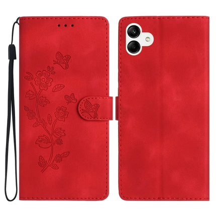 Flower Butterfly Embossing Pattern Leather Phone Case, For Samsung Galaxy A54 5G, For Samsung Galaxy A23e / A23s, For Samsung Galaxy A04e, For Samsung Galaxy S23 Ultra 5G