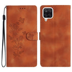 For Samsung Galaxy A12 / Brown