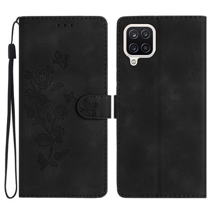 Flower Butterfly Embossing Pattern Leather Phone Case, For Samsung Galaxy A12, For Samsung Galaxy A42 5G, For Samsung Galaxy Note20 Ultra, For Samsung Galaxy Note20