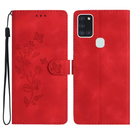 Flower Butterfly Embossing Pattern Leather Phone Case, For Samsung Galaxy A71 4G, For Samsung Galaxy A51 4G, For Samsung Galaxy A20s, For Samsung Galaxy Note10
