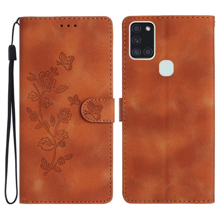 Flower Butterfly Embossing Pattern Leather Phone Case, For Samsung Galaxy A71 4G, For Samsung Galaxy A51 4G, For Samsung Galaxy A20s, For Samsung Galaxy Note10