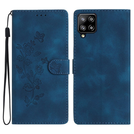 Flower Butterfly Embossing Pattern Leather Phone Case, For Samsung Galaxy A12, For Samsung Galaxy A42 5G, For Samsung Galaxy Note20 Ultra, For Samsung Galaxy Note20