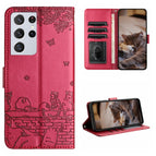For Samsung Galaxy S21 Ultra / Red