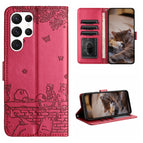 For Samsung Galaxy S22 Ultra / Red