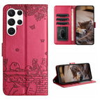 For Samsung Galaxy S23 Ultra / Red