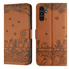 For Samsung Galaxy A15 / Brown