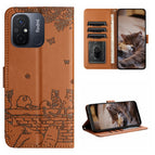 For Xiaomi Redmi 12C / 11A / Brown