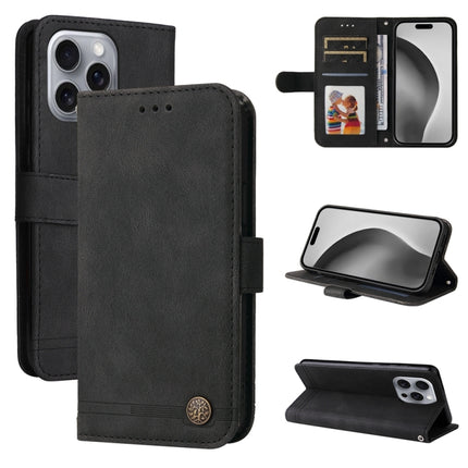 Skin Feel Life Tree Leather Phone Case, For iPhone Air, For iPhone 16 Pro Max, For iPhone 16 Pro, For iPhone 16 Plus