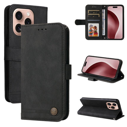 Skin Feel Life Tree Leather Phone Case, For iPhone 16e, For iPhone 16 Pro Max, For iPhone 16 Pro, For iPhone 16 Plus