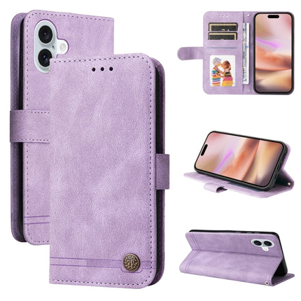 Skin Feel Life Tree Leather Phone Case, For iPhone Air, For iPhone 16 Pro Max, For iPhone 16 Pro, For iPhone 16 Plus