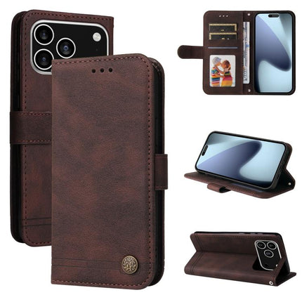 Skin Feel Life Tree Leather Phone Case, For iPhone 17 Pro Max, For iPhone 17 Pro, For iPhone 17, For iPhone Air